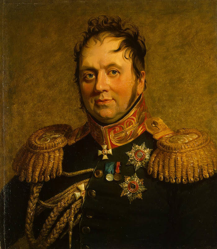 Portrait of Fyodor K. Korff by George Dawe - History, Portrait Paintings from Hermitage Museum