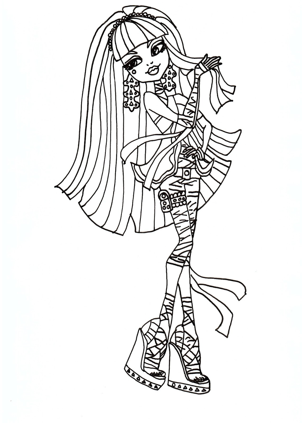 CLICK HERE TO PRINT Free printable monster high