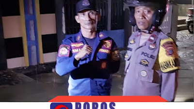 Polisi Bersama BPBD Meninjau Langsung dan Bantu Korban Banjir di 2 Desa