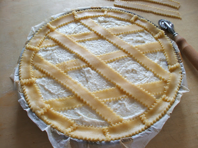 Crostata Ricotta e Ciliegie sciroppate