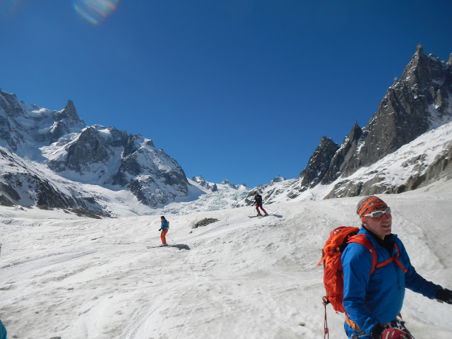 vallée blanche envers du plan Manu ruiz