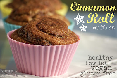 Healthy Gluten Free Cinnamon Roll Muffins