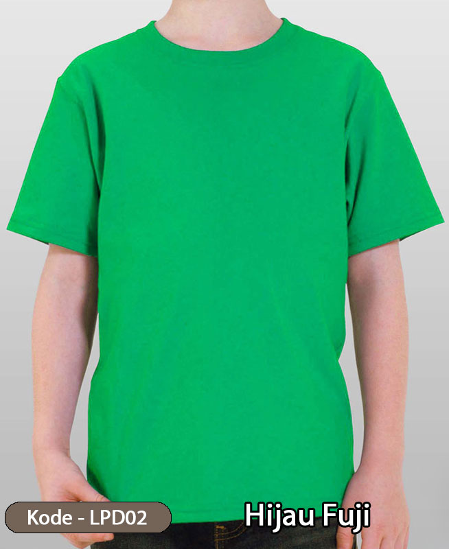 Kaos Polos Anak Warna Hijau Fuji I Lop BaBe Kaos Polos Anak Warna Hijau Fuji I Lop BaBe