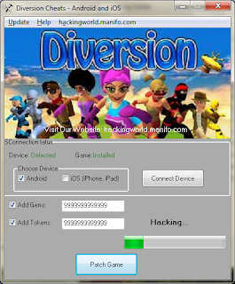 Diversion Hack Cheats Code Tricheur Gems Tokens Pirater ... - 