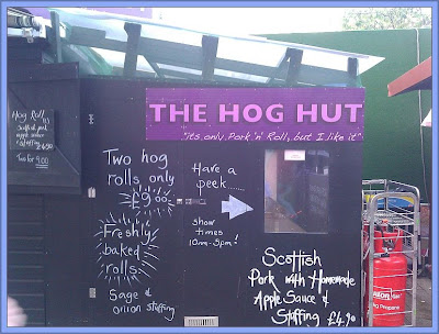 The Hog Hut ... "Its only Pork 'n' Roll, but I like it"