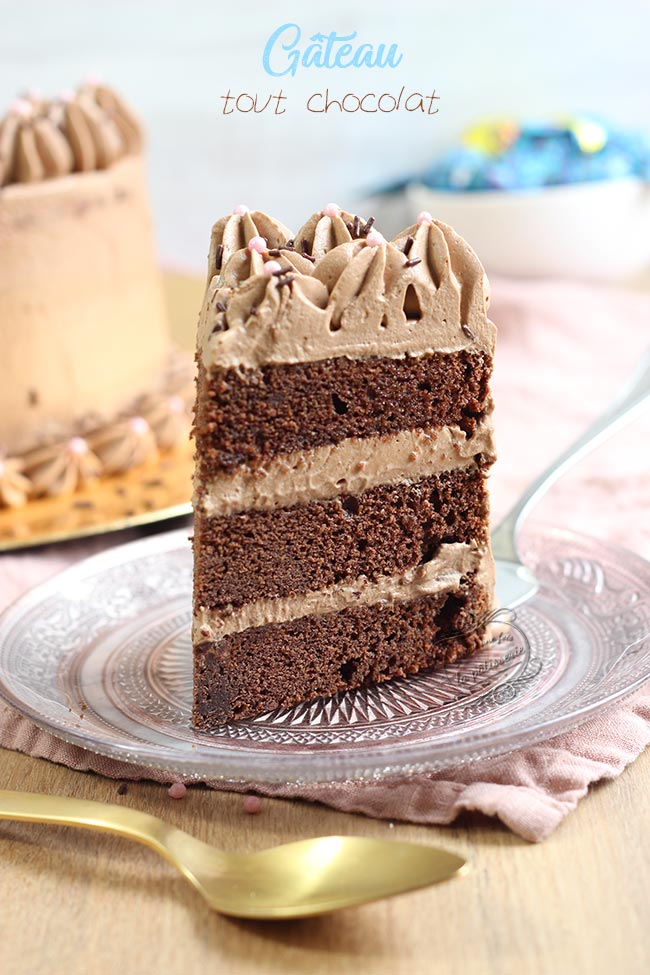 Gateau A Etages Tout Chocolat Pour Paques Il Etait Une Fois La Patisserie
