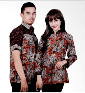 Model Baju Batik Kerja Guru Desain Modern