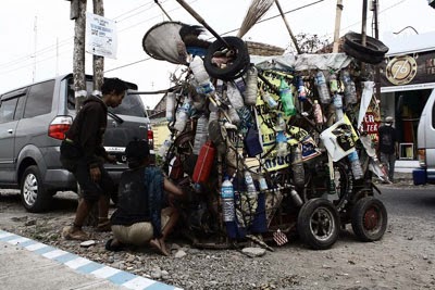 Foto Modifikasi Vespa Gembel Keren Unik Nyentrik - Variasi 