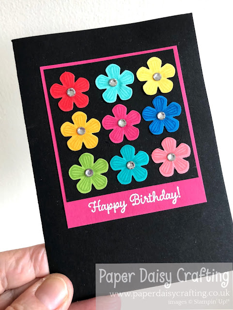 Small bloom punch Stampin Up Thoughtful Blooms