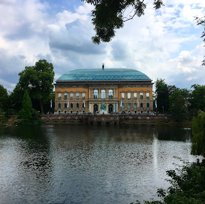 A typical shot of K21 art gallery in Dusseldorf