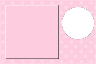 Pink with Polka Dots Free Printable Invitations, Labels or Cards.