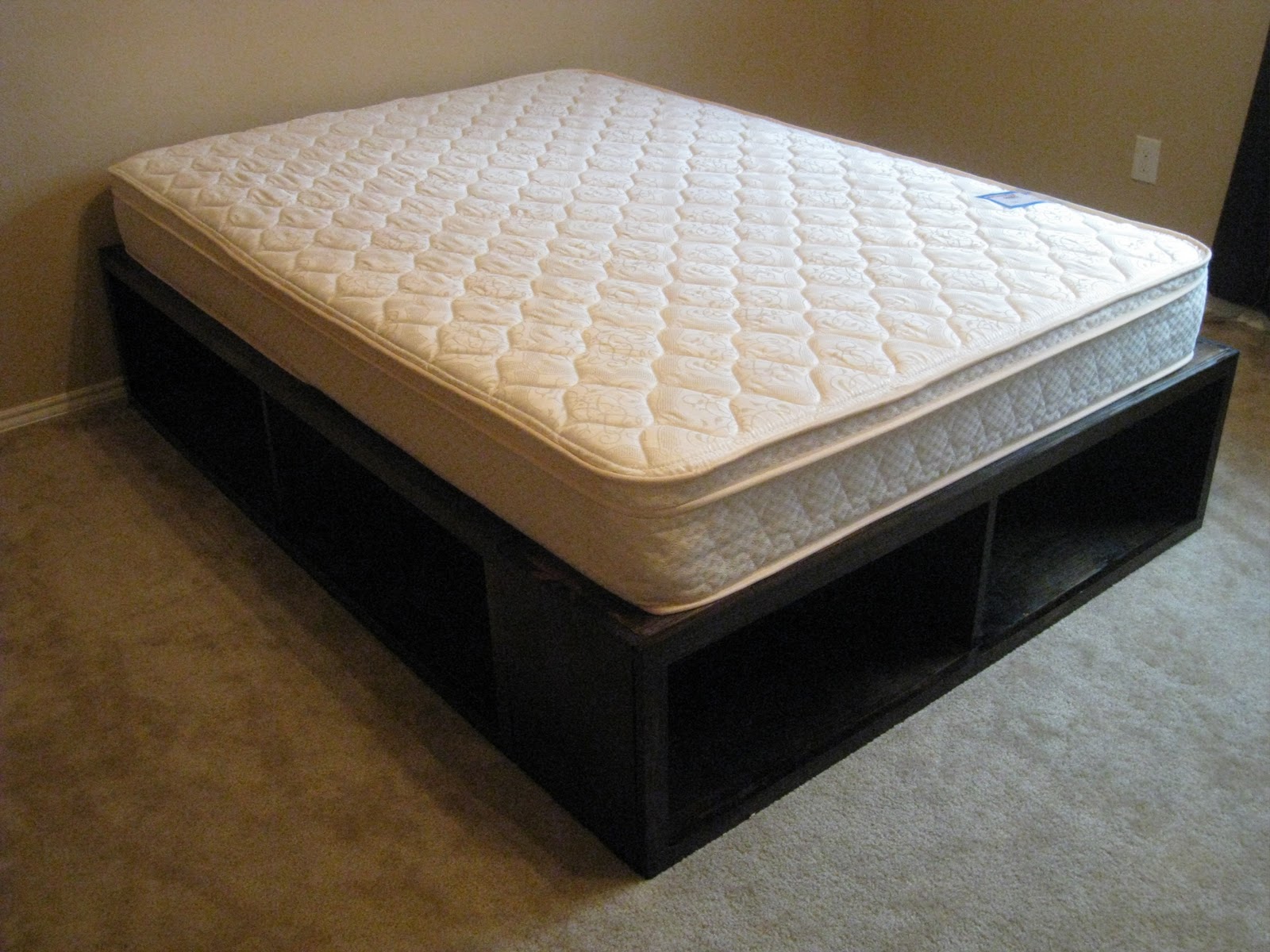 DIY Full Storage Bed - Shanty 2 Chic