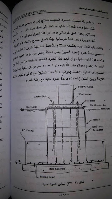 شرح تصميم قواعد الأعمدة المعدنية للدكتور عبد الرجمن مجاهد