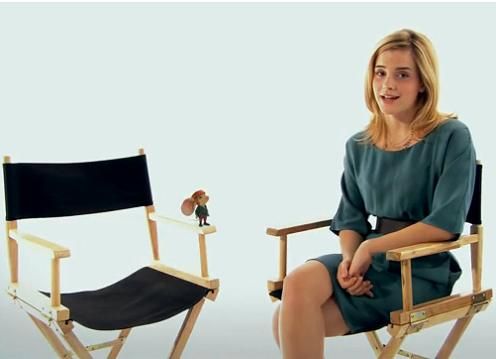 emma watson peek