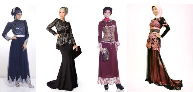  Model  Busana  Muslim  Terbaru  Untuk Pesta  Trend Model  Baju  
