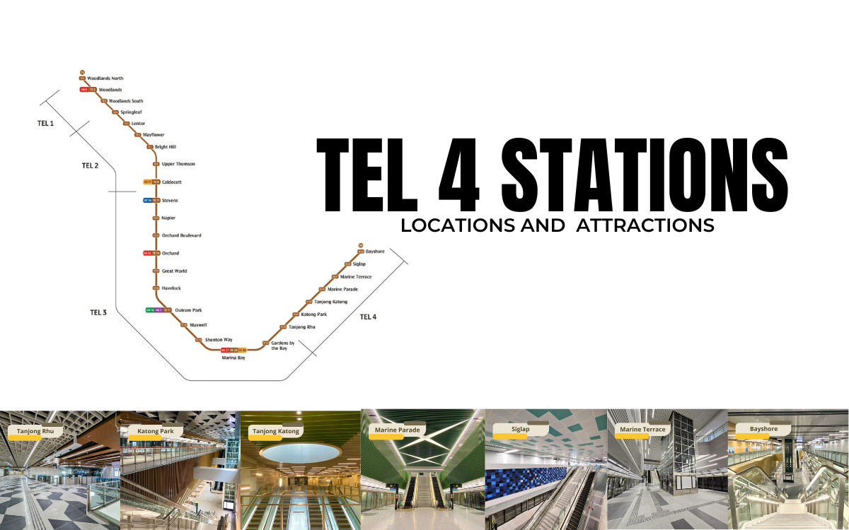 TEL 4 Stations : Locations and What to do there?