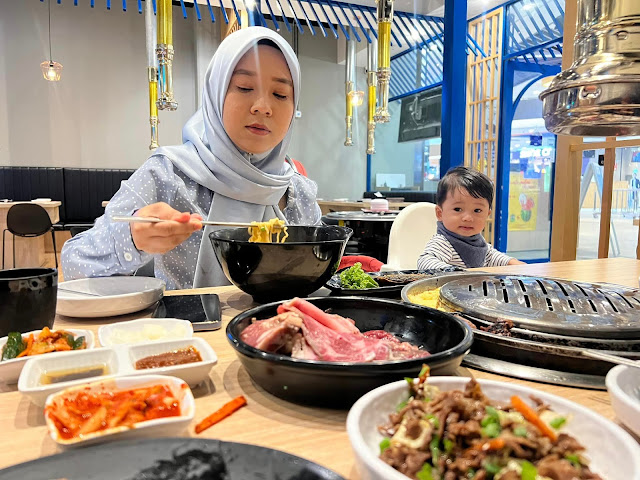 Makan Tengahari Di Gogirou Korean BBQ