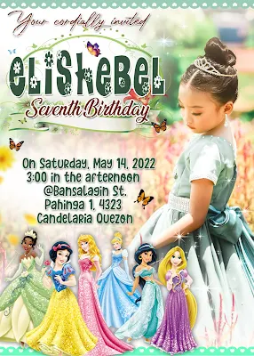 A Disney Princess invitation can be made so easily with very little effort. Here is a step by step guide to making this dreamy invitation.