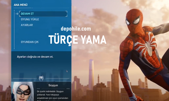 Marvel's Spider-Man Remastered Türkçe Yama İndir Kurulum