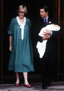 Princess Diana gave birth to Prince William