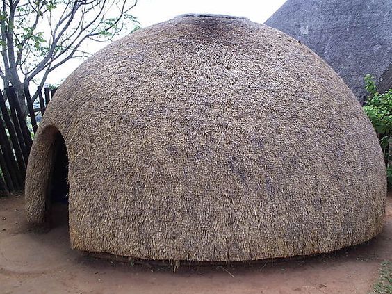 african hut