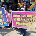 Unjuk Rasa  Warga Mojoparon  Mendatangi Pabrik PT. Crestec Indonesia  Rembang Pasuruan 