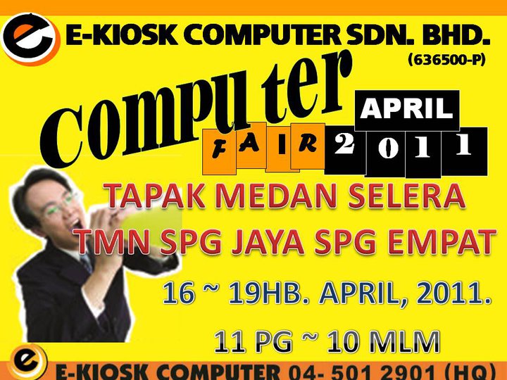 Computer fair sungai bakap/ padang serai/ tmn jaya simpang 