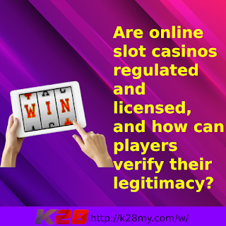 Regulated and Licensed | Online Slot Malaysia | K28MY