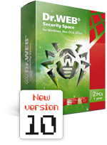 Free Antivirirus Dr.Web Security Space Pro 9 Free 90 Days