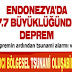 Endonezya'da 7.7 büyüklüğünde deprem