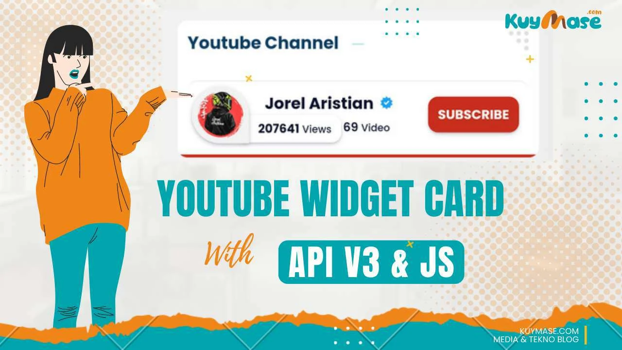 Widget Youtube Channel dengan API v3 dan Javascript
