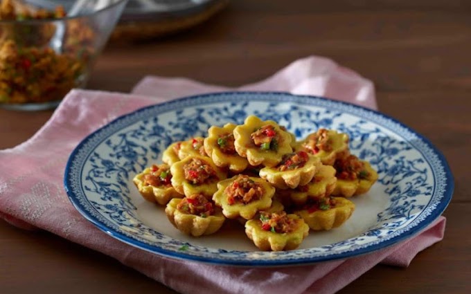 Resepi Kuih Cara Berlauk Inti Tuna 