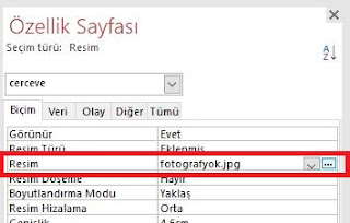 forma resim ekleme