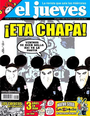 Portada de la revista El Jueves