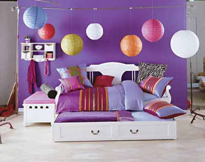 Decorating Bedroom on Blu  Luminoso Blu Party Essentials  Decorating With Paper Lanterns