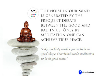 Mind needs meditation to be in good state