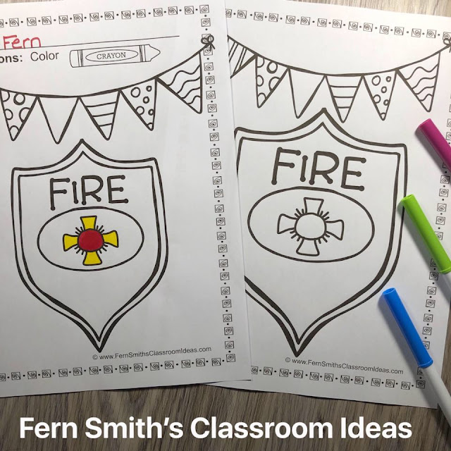 Click here to download this Fire Safety Coloring Pages Coloring Fun Coloring Book for YOUR CLASSROOM today!