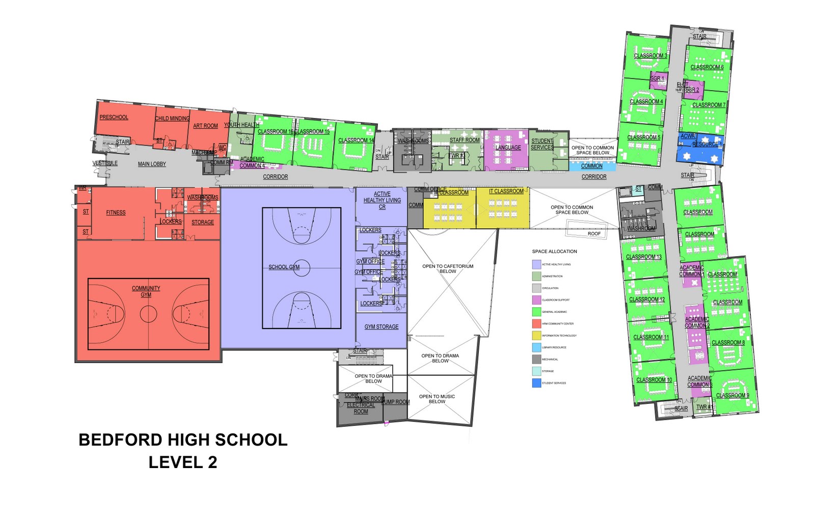 High School Floor Plans