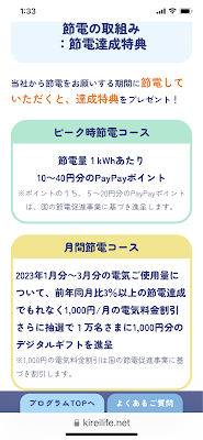 九州電力の節電ポイント