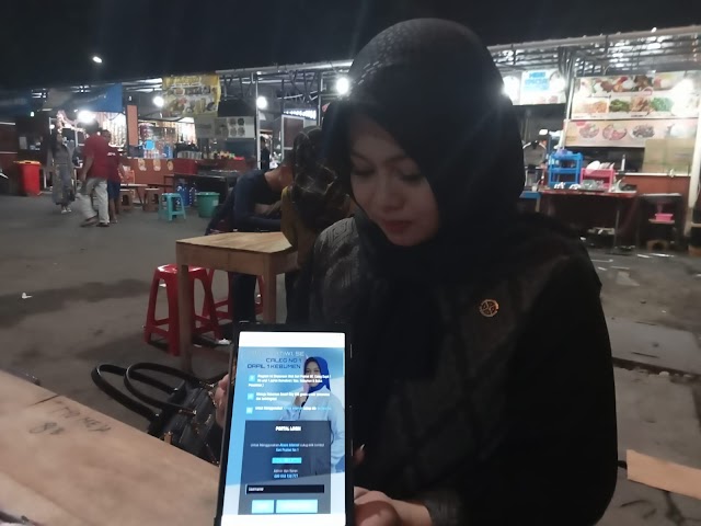 Mudahkan Pelaku UMKM Pasarkan Produk, Caleg Dapil 1 Kebumen Sari Pratiwi, SE, Sediakan Wifi Gratis