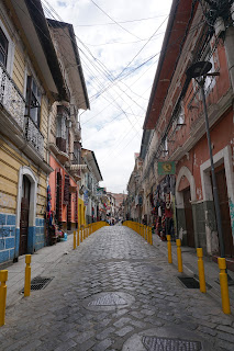 La Paz - Une des quelques rues historiques