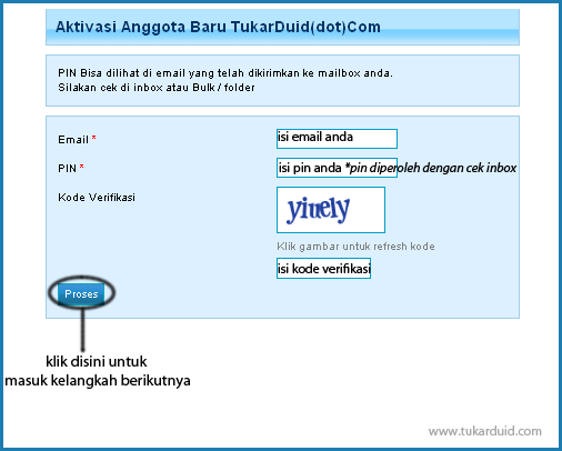 Cara Daftar dan Verifikasi di TukarDuid