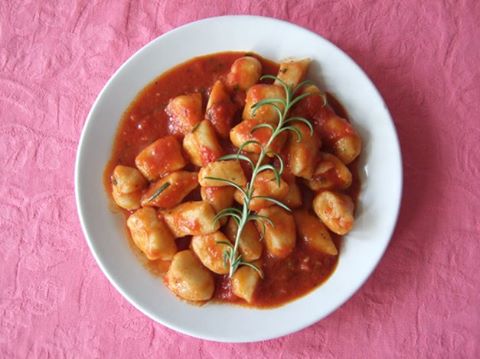 Gnocchi mit Tomatensoße