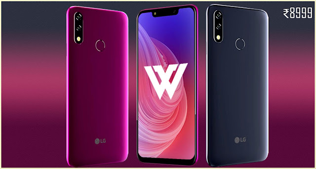 Features of LG W10: comes with AI Dual Cameras, 6.19-Inch FullVision Dispaly, MediaTek Helio P22 Processor and 3GB of RAM with 32GB of ROM, 4,000mAh Battery, Android 9.0 Pie, USB OTG support, Weight 164 grams and the LG W10 Available inTulip Purple and Smokey Grey colours.