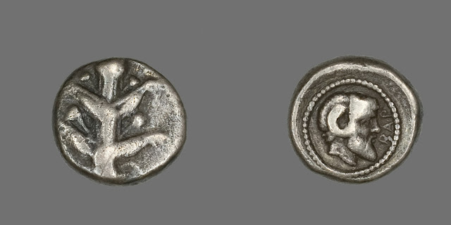 Το σίλφιο όπως αποτυπώνεται σε αρχαία νομίσματα.