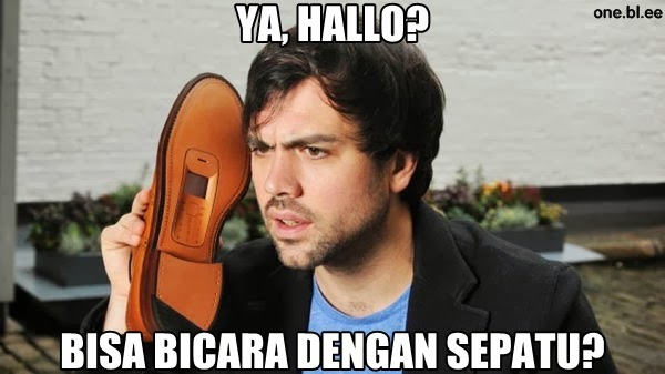 Bisa Bicara dengan Sepatu?