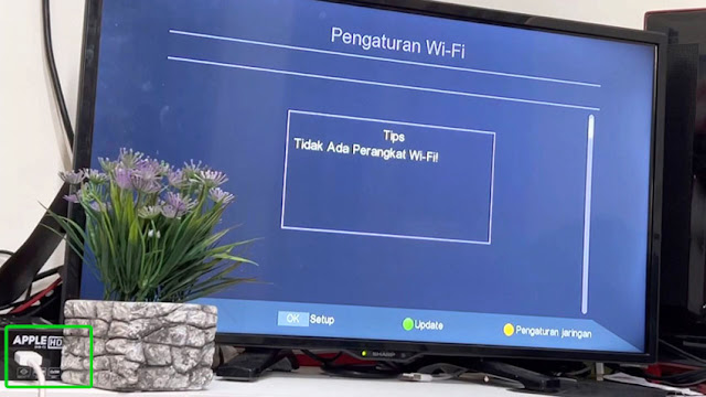 Cara menyambungkan set top box matrix ke internet tanpa dongle wifi melalui USB tethering