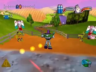Jogo Buzz Lightyear of Star Command online PS1