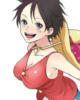 Female Luffy D Monkey One Piece