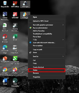 Menyembunyikan Salah Satu Icon di Desktop Windows 10/11